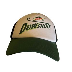 Mtn Dew DewShine Dew Shine Cap Hat Dale Earnhardt Jr.